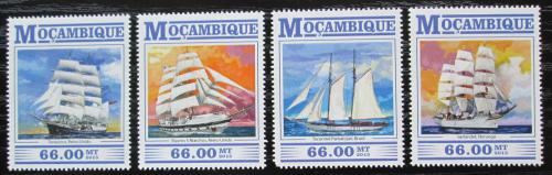 Potov znmky Mozambik 2015 Plachetnice Mi# 8044-47 Kat 15
