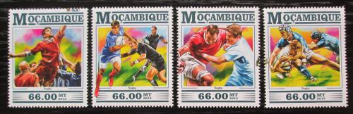 Poštové známky Mozambik 2015 Rugby Mi# 8124-27 Kat 15€