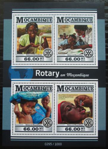 Poštové známky Mozambik 2015 Rotary International Mi# 8239-42 Kat 15€