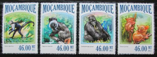 Potov znmky Mozambik 2013 Opice Mi# 6832-35 Kat 11
