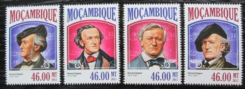 Poštové známky Mozambik 2013 Richard Wagner Mi# 6842-45 Kat 11€ 