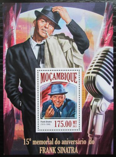 Poštová známka Mozambik 2013 Frank Sinatra Mi# Block 850 Kat 10€