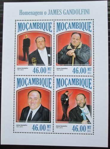 Poštové známky Mozambik 2013 James Gandolfini, herec Mi# 6877-80 Kat 11€