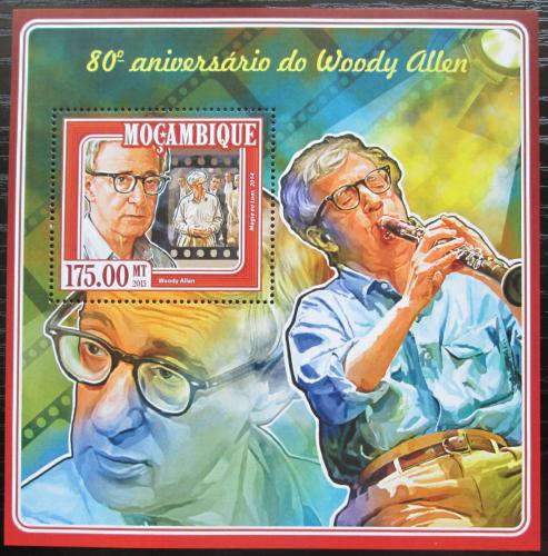 Poštová známka Mozambik 2015 Woody Allen, režisér Mi# Block 996 Kat 10€