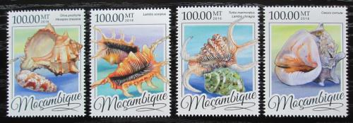 Poštové známky Mozambik 2016 Mušle Mi# 8589-92 Kat 22€ 