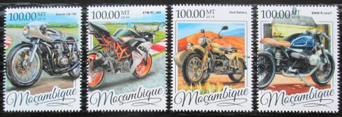 Potov znmky Mozambik 2016 Motocykle Mi# 8644-47 Kat 22