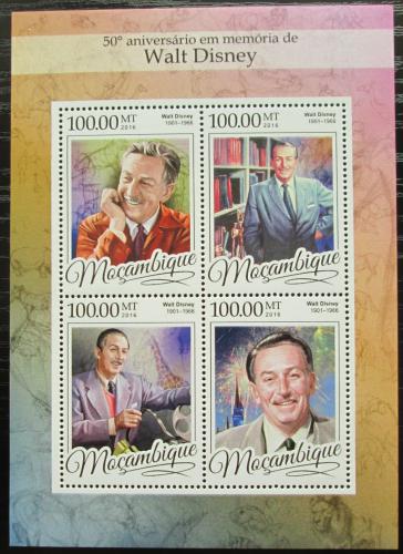 Poštové známky Mozambik 2016 Walt Disney Mi# 8674-77 Kat 22€