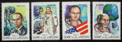 Potov znmky Guinea-Bissau 2015 Michael Collins, kozmonaut Mi# 7644-47 Kat 14 - zvi obrzok