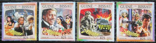 Poštové známky Guinea-Bissau 2016 Filmový festival v Cannes Mi# 8639-42 12.50€