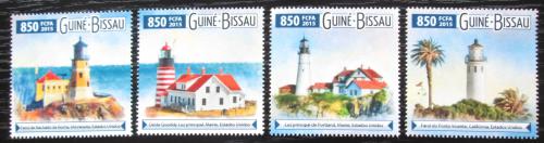 Poštovní známky Guinea-Bissau 2015 Majáky Mi# 8115-18 Kat 14€
