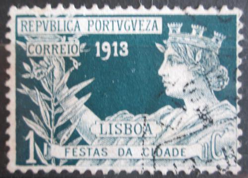 Poštová známka Portugalsko 1913 Portugal, daòová Mi# 5