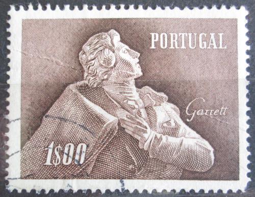 Poštová známka Portugalsko 1957 Almeida Garrett, básník Mi# 856