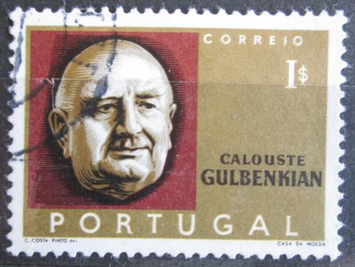 Poštová známka Portugalsko 1965 Calouste Gulbenkian, ropný magnát Mi# 985