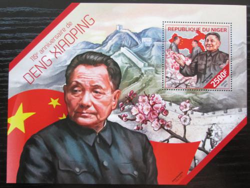 Poštovní známka Niger 2014 Teng Siao-pching, èínský politik Mi# Block 319 Kat 10€
