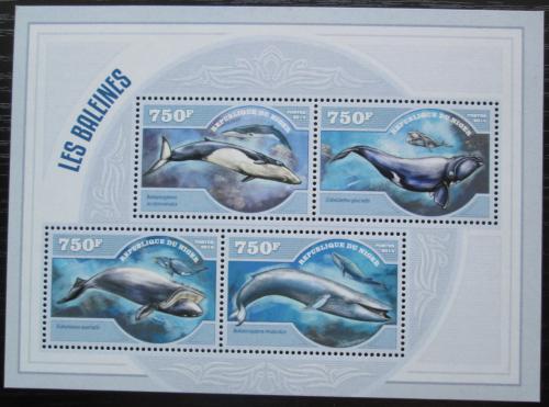 Poštové známky Niger 2014 Ve¾ryby Mi# 3075-78 Kat 12€