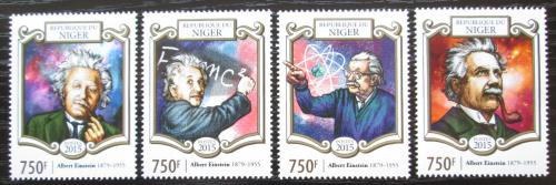 Potovn znmky Niger 2015 Albert Einstein Mi# 3375-78 Kat 12