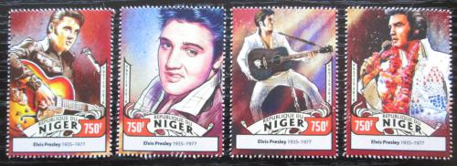 Poštové známky Niger 2016 Elevys Presley Mi# 4317-20 Kat 12€