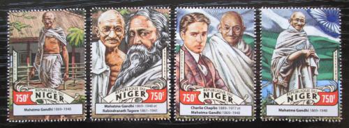 Poštové známky Niger 2016 Mahátma Gándhí Mi# 4302-05 Kat 12€