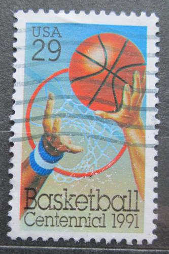 Poštová známka USA 1991 Basketbal Mi# 2162