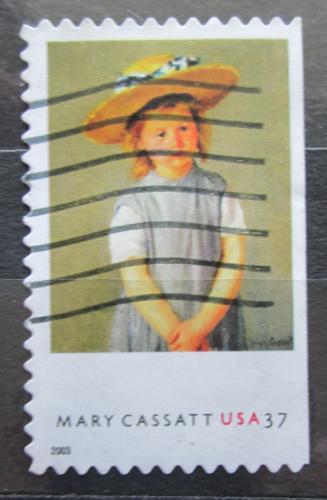 Poštová známka USA 2003 Umenie, Mary Cassatt Mi# 3775 BD