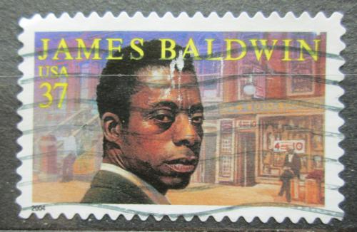 Potov znmka USA 2004 James Baldwin, spisovatel Mi# 3850 - zvi obrzok