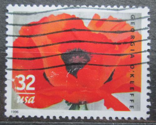 Poštová známka USA 1996 Vlèí mák Mi# 2727