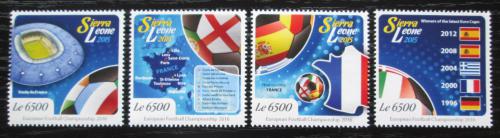 Poštové známky Sierra Leone 2015 ME ve futbale Mi# 6198-6201 Kat 12€