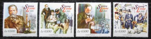 Poštové známky Sierra Leone 2015 Louis Pasteur, vakcinace Mi# 6163-66 Kat 12€