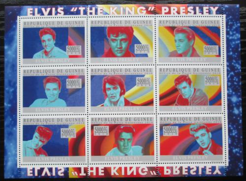Poštové známky Guinea 2010 Elevys Presley Mi# 7359-67 Kat 18€