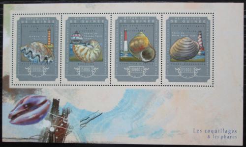 Poštovní známky Guinea 2014 Mušle a majáky Mi# 10792-95 Kat 20€