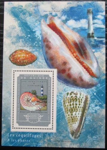 Poštovní známka Guinea 2014 Mušle a majáky Mi# Block 2454 Kat 16€ 