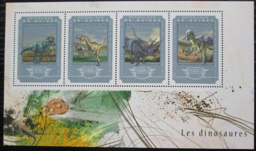 Poštové známky Guinea 2014 Dinosaury Mi# 10797-10800 Kat 20€