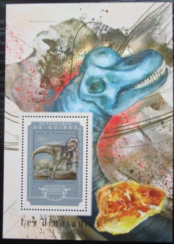 Poštová známka Guinea 2014 Dinosaury Mi# Block 2455 Kat 16€