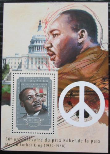 Poštová známka Guinea 2014 Martin Luther King Mi# Block 2461 Kat 16€