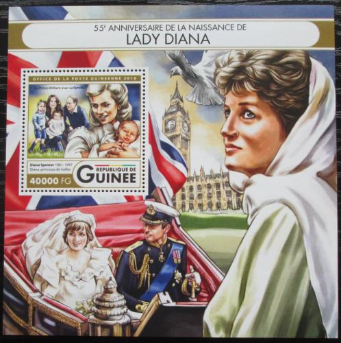 Poštová známka Guinea 2016 Princezna Diana Mi# Block 2699 Kat 16€