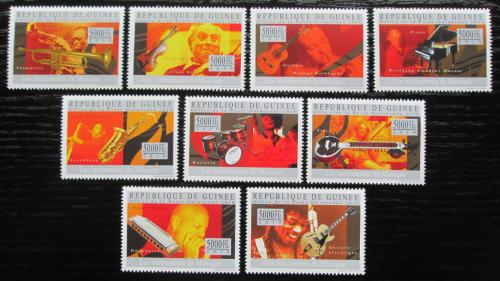 Poštové známky Guinea 2010 Hudobné nástroje Mi# 7239-47 Kat 18€