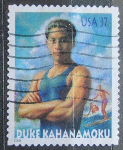 Potov znmka USA 2002 Duke Kahanamoku, surfa Mi# 3634