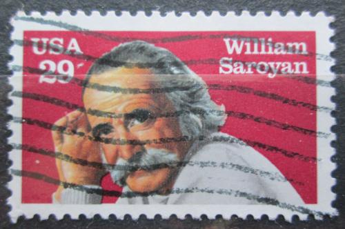 Potov znmka USA 1991 William Saroyan, spisovatel Mi# 2136 - zvi obrzok