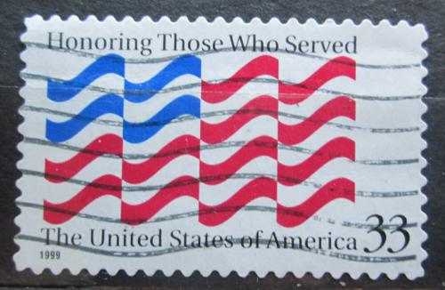 Potov znmka USA 1999 ttna vlajka Mi# 3157 
