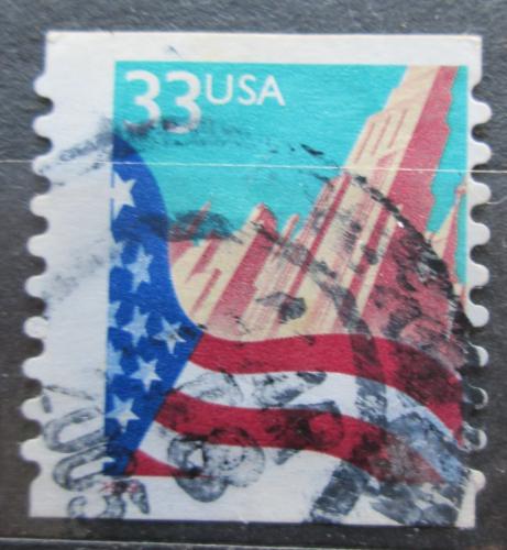 Potov znmka USA 1999 ttna vlajka Mi# 3091