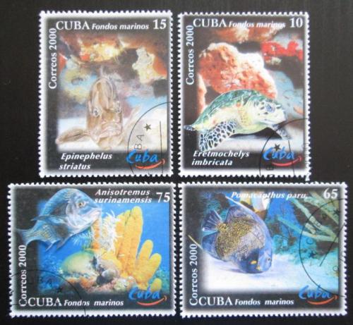 Potov znmky Kuba 2000 Morsk fauna Mi# 4314-17