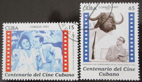Potov znmky Kuba 1997 Kubnsk kino Mi# 3994-95 - zvi obrzok