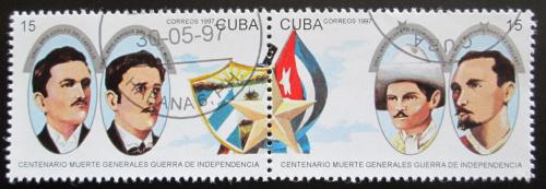 Potov znmky Kuba 1997 Generlov Mi# 4012-13