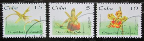 Potov znmky Kuba 1996 Orchideje Mi# 3932-34 - zvi obrzok