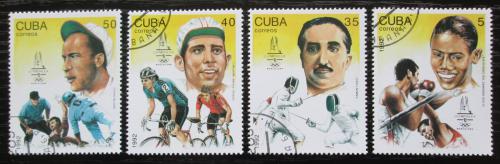 Poštové známky Kuba 1992 LOH Barcelona Mi# 3597-3600