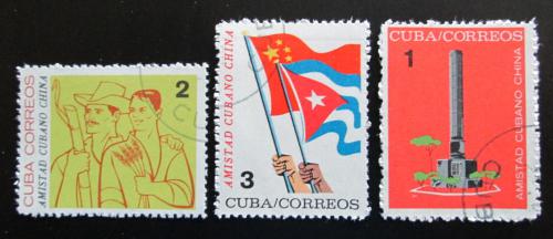 Potov znmky Kuba 1964 Ptelstv s nou Mi# 890-92 - zvi obrzok