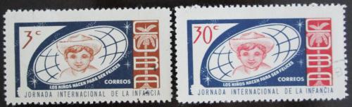 Potov znmky Kuba 1963 Mezinrodn tden dt Mi# 847-48