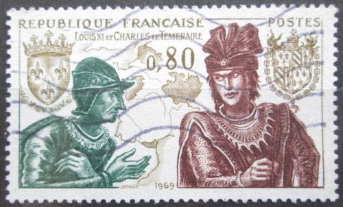 Poštová známka Francúzsko 1969 Krá¾ Ludvík XI. Mi# 1688