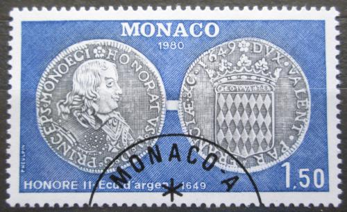 Poštová známka Monako 1980 Mince Mi# 1427