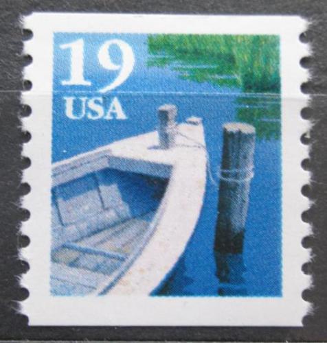 Poštová známka USA 1991 Rybáøský èlun Mi# 2160 I
